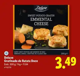 Lidl Deluxe Gratinado de Batata Doce promoção