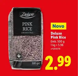 Lidl Deluxe Pink Rice promoção