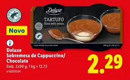 Lidl Deluxe Sobremesa de Cappuccino/ Chocolate promoção
