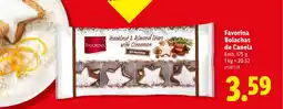 Lidl Favorina Bolachas de Canela promoção