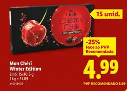 Lidl Mon Chéri Winter Edition promoção