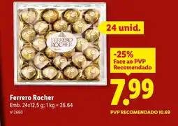 Lidl Ferrero Rocher promoção
