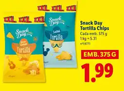 Lidl Snack Day Tortilla Chips promoção