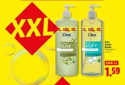 Lidl Cien Gel de Banho Cada promoção