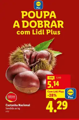 Lidl Castanha Nacional promoção