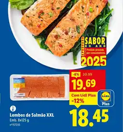 Lidl Lombos de Salmão XXL promoção