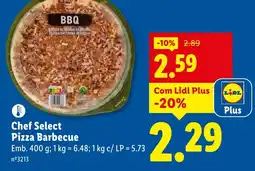 Lidl Chef Select Pizza Barbecue promoção