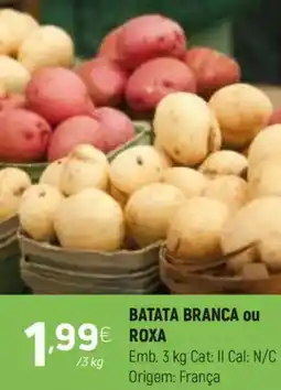 Coviran Batata branca ou roxa promoção