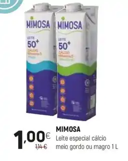 Coviran MIMOSA Leite especial cálcio meio gordo ou magro promoção