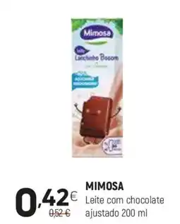 Coviran Mimosa Leite com chocolate justado promoção