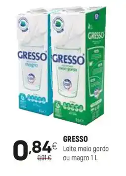 Coviran GRESSO Leite meio gordo ou magro promoção
