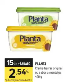 Coviran PLANTA Creme barrar original ou sabor a manteiga promoção