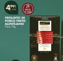 Pingo Doce Presunto porco preto alentejano promoção