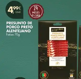 Presunto porco preto alentejano