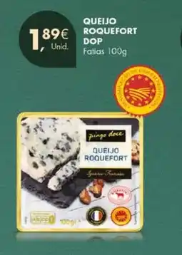 Pingo Doce Queijo roquefort dop promoção