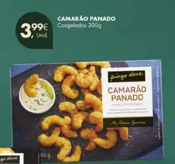 Pingo Doce Camarão panado congelados promoção