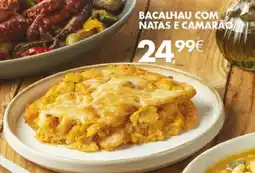 Pingo Doce Bacalhau com natas e camarão promoção