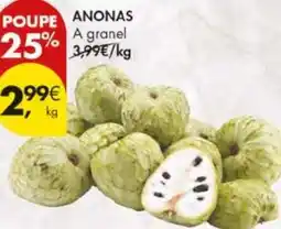 Pingo Doce Anonas a granel promoção