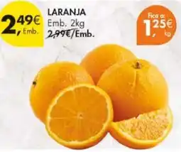 Pingo Doce Laranja promoção