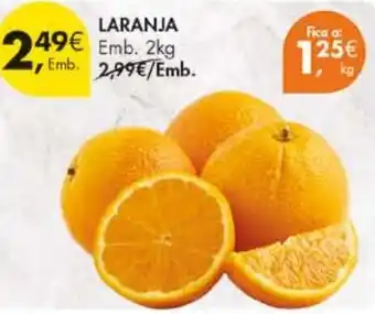 Pingo Doce Laranja promoção