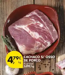 Pingo Doce Cachaço s/ osso de porco a granel promoção