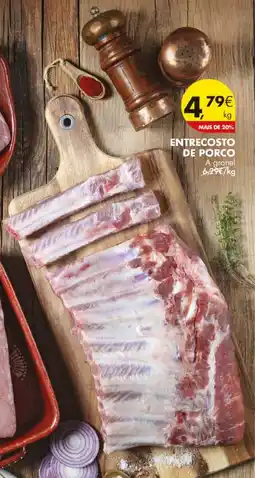 Pingo Doce Entrecosto de porco promoção