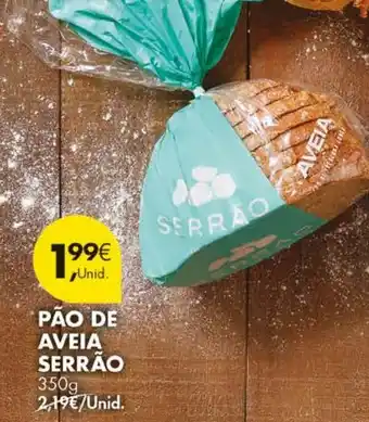Pingo Doce Pão de aveia serrão promoção