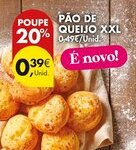 Pingo Doce Pão de queijo xxl promoção