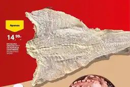 Continente Bacalhau graúdo de 1 da noruega continente salgado seco inteiro promoção