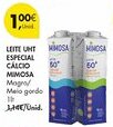 Pingo Doce Leite uht mimosa cálcio mimosa promoção
