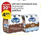 Pingo Doce Leite uht c/chocolate ucal promoção