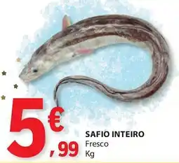 E.Leclerc Safio inteiro fresco promoção