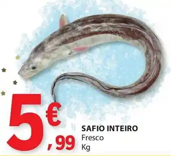 Safio inteiro fresco