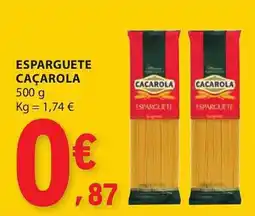 E.Leclerc Esparguete caçarola promoção