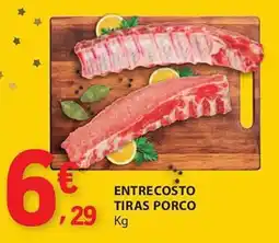 E.Leclerc Entrecosto tiras porco promoção