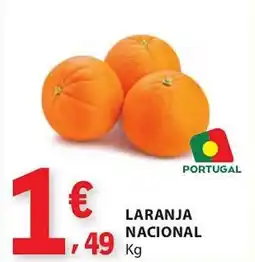 E.Leclerc Laranja nacional promoção