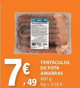 E.Leclerc Tentáculos de pota amarras promoção