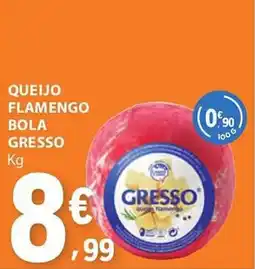 E.Leclerc Queijo flamengo bola gresso promoção