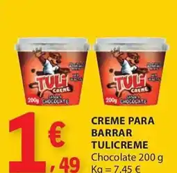 E.Leclerc Creme para barrar tulicreme chocolate promoção