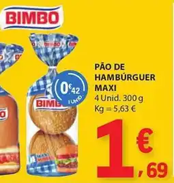 E.Leclerc Pão de hamburguer maxi promoção