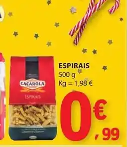 E.Leclerc Caçarola espirais promoção