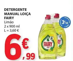 E.Leclerc Detergente manual loiça fairy promoção