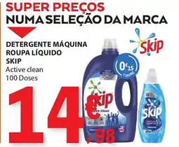 E.Leclerc Detergente máquina roupa líquido skip promoção