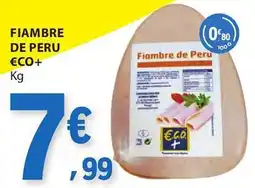 E.Leclerc Fiambre de peru €co+ promoção