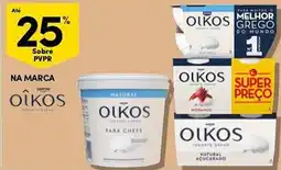 Continente Na marca oikos promoção