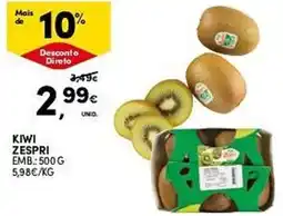 Continente Kiwi zespri promoção