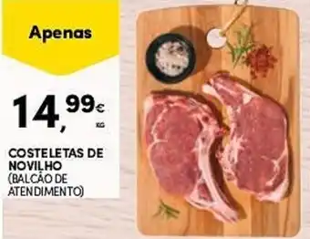 Continente Costeletas de novilho promoção