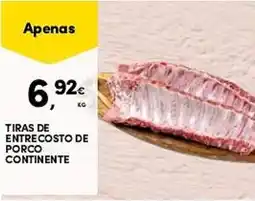 Continente Tiras de entrecosto de porco continente promoção