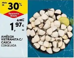 Continente Ameijoa vietnamita c/ casca congelada promoção