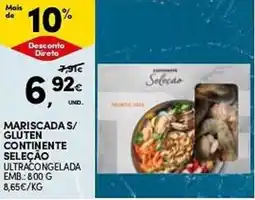 Continente Mariscada s/ gluten continente seleção ultracongelada promoção